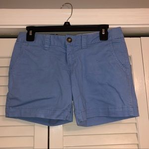 Blue shorts